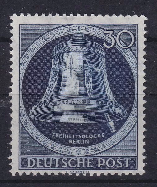 Berlin 1951 Glocke rechts 30-Pfennig-Wert Mi.-Nr. 85 **