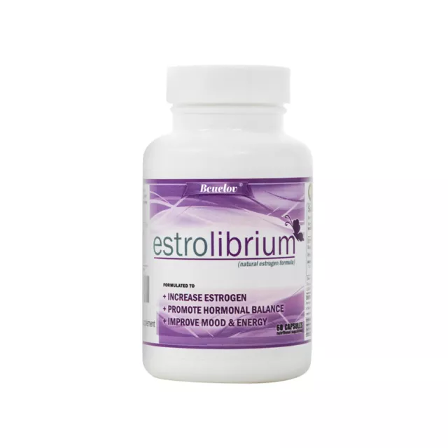 Estrolibrium Estrogen Supplement for Women With Epimedium 30/60/120 Capsules