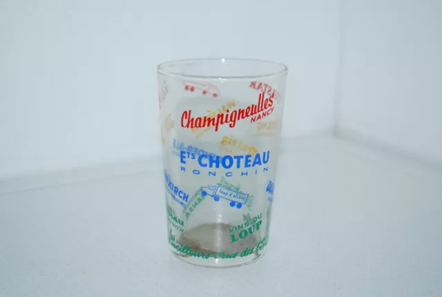 Ancien Verre A Biere Champigneulles