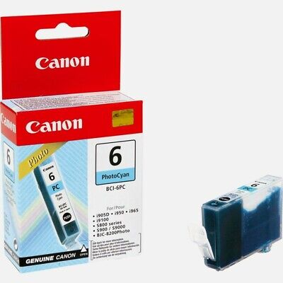 Cartuccia Canon PhotoCyan BCI-6PC originale cartridge ink