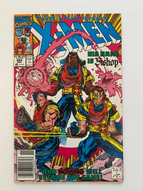 The Uncanny X-Men #282 1st Appearance of Bishop Marvel Comics 1991 NEWSSTAND NM-