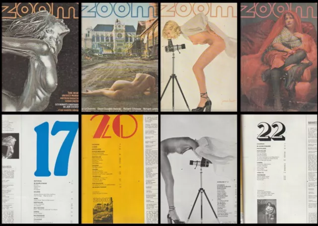 Revue Photographique " ZOOM " n° 17,20; 21; 22