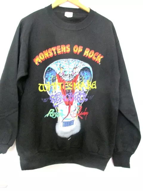 Monsters Of Rock Sweatshirt 'Donington 18th.Aug.1990'