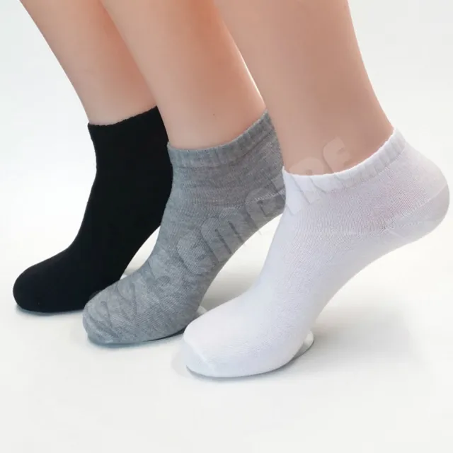 3/6/12 Pairs Ankle/Quarter Crew Men Sport Socks Cotton Low Cut Size 9-11,10-13