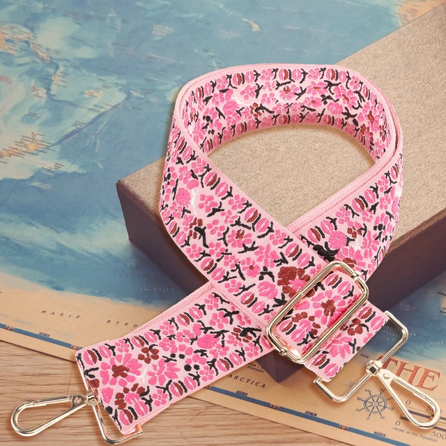 5 Tracolle Regolabili Colorate Per Borse - Spallacci Larghi Stile Etnico, Moschettone, Regolabili 70-130 Cm - Foto 4