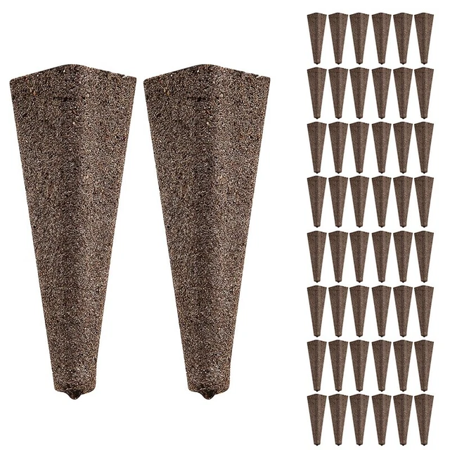 Éponges De Culture Hydroponique 50 Pièces - Support Germination 2 Cm Pour Tomates, Laitues, Légumes