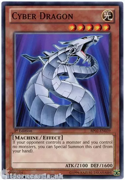 BP02-EN039 Cyber Dragon 1st Edition Mint YuGiOh Card