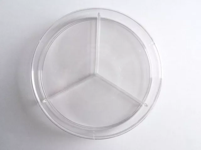 Boîte de Pétri Ronde 90mmx15mm 3 Compartiments - Plastique - Petri Dish - SEM13