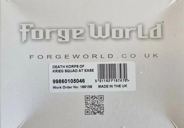 DEATH KORPS OF Krieg Heavy Weapon Squad equipment Forgeworld Warhammer 40K EUR 14,95 - DE