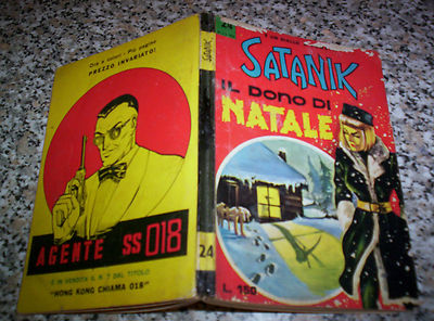 KRIMINAL N.24 ORIGINALE del 1965 CORNO TIPO SATANIK-FORD-DIABOLIK-MAGNUS-GENIUS 