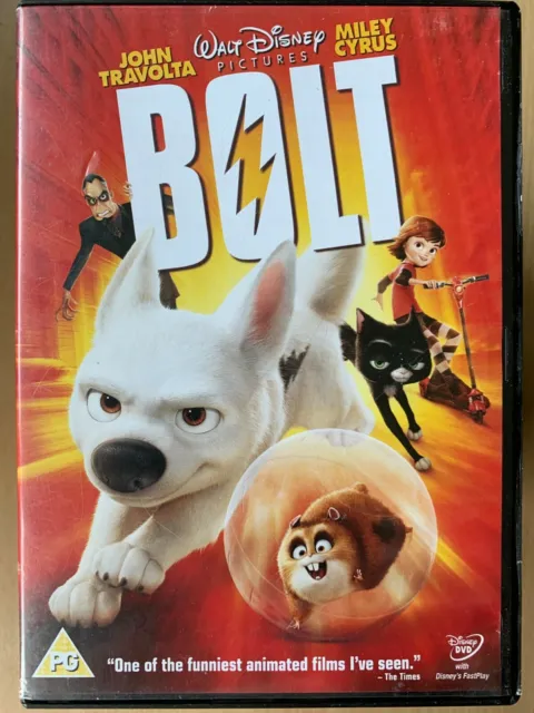 Bolt DVD 2008 Walt Disney Animated Classic Film Movie