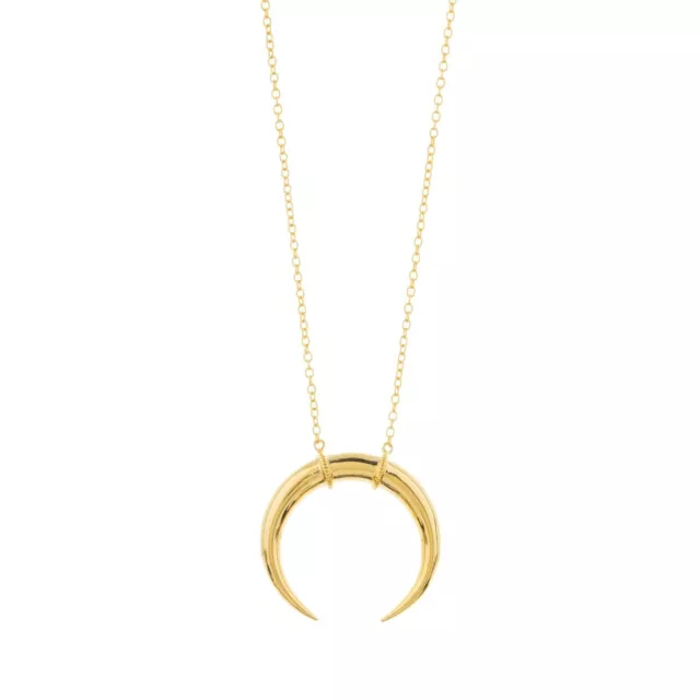 gorjana 301368 Women's Cayne Crescent Moon Pendant Necklace