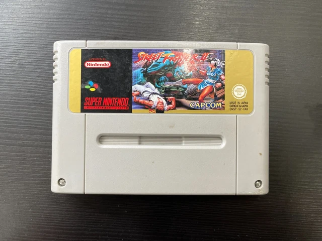 Street Fighter II Super Nintendo 2 SNES Loose PAL FAH