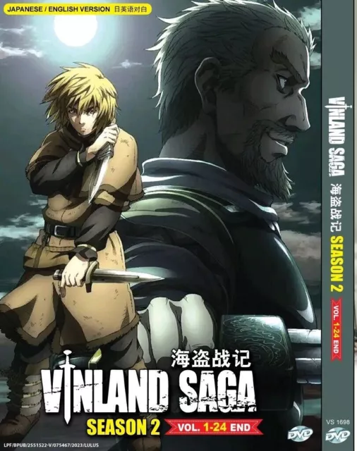 ANIME DVD Vinland Saga Season 1-2 Vol.1-48 End English Dubbed + Free  Shipping