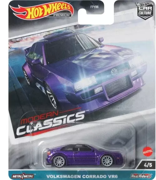 Hot Wheels Premium VOLKSWAGEN VW CORRADO VR6 MODERNA AUTO CLASSICA CULTURA