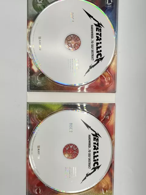 Metallica Hardwired To Self-Destruct 2 Disc CD set with Original Inlay Lyrics 3