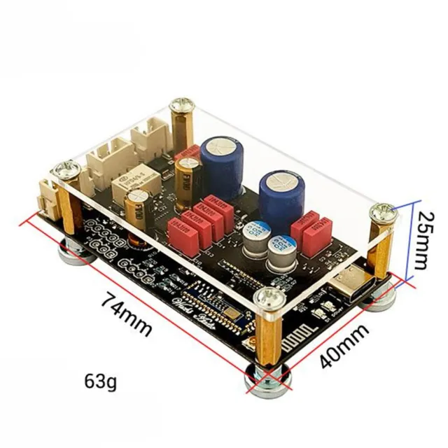 BT5.1 HiFi Digital Decoder Board Bluetooth Receiver Module PCM5102A for APTX-HD