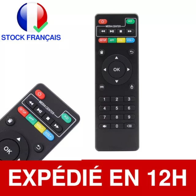 Télécommande X96 Mini Compatible X96 X96W X96S X96 Pro X96 MAX Android Tv Box