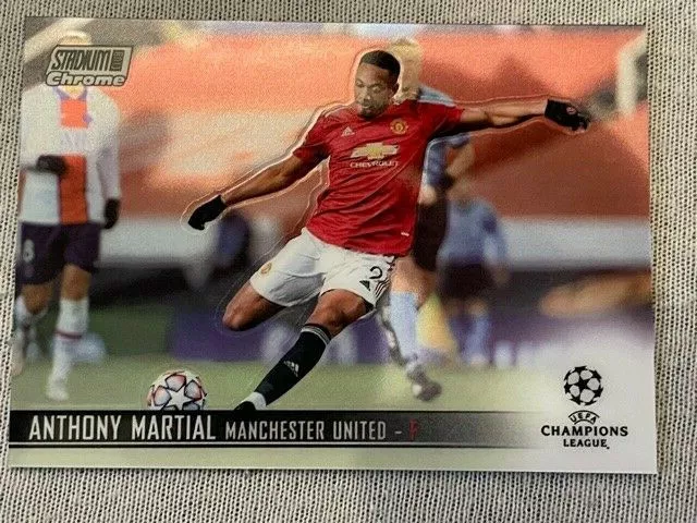 Topps Chrome Stadium Club 2020/21 Anthony Martial Manchester United