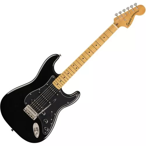 Fender Squier Classic Vibe 70s Strat HSS MN BLK E-Gitarre | Neu
