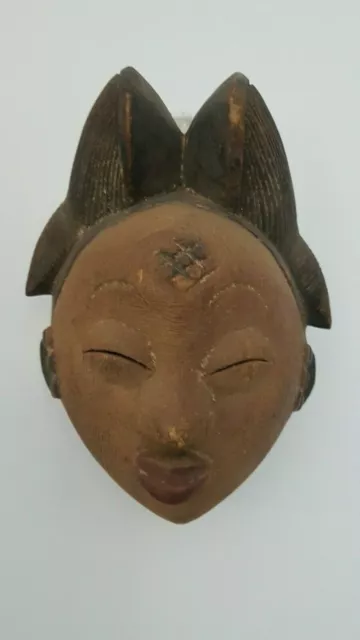 AFRICAN MASK - masque bois africain  PUNU Gabon wooden mask