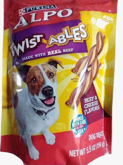 ALPO Twist-Ables Beef & Cheese, 5.5oz, Lot of 6, BB 11/23