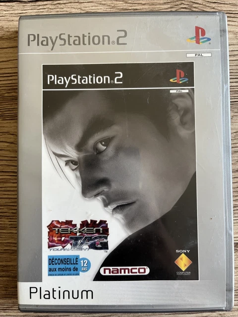 Tekken Tag Tournament PS2 – Boîte + Notice, Pas De Jeu (Pièce Détachée)