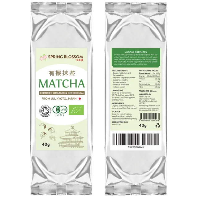 Best Matcha Green Tea 100% Organic Japanese Premium Ceremonial Grade Fine Powder 3