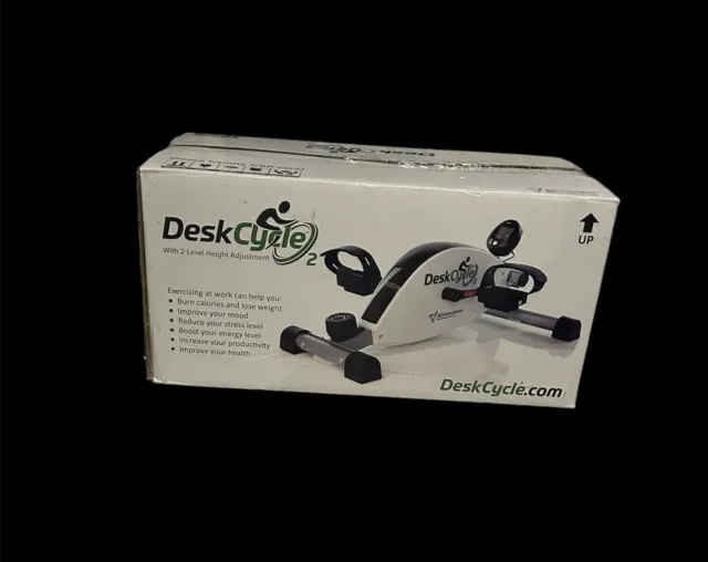 DeskCycle 2 Under Desk Cycle, With 2 Level Height Adjustment New