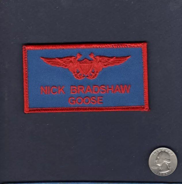 Jake HANGMAN Seresin TOP GUN Maverick Movie EMB Name Tag Navy Squadron  Patch +V