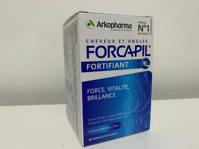 Arkopharma Forcapil Fortifiant Cheveux Et Ongles 60 Gélules