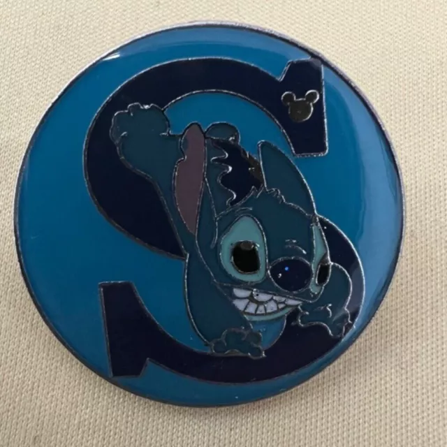 Disney Trading Pin Alphabet Letter S for Stitch from Lilo & Stitch