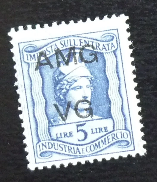 Trieste - Italy - AMG - VG Ovp. Revenue Stamp - Slovenia Yugoslavia US 12