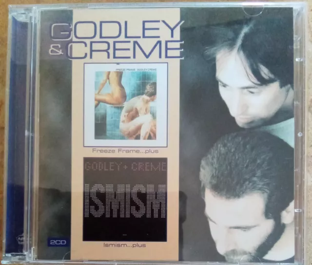 2CD Box Godley & Creme - Freeze Frame und Ismism mit Bonus Tracks Rarität 10cc