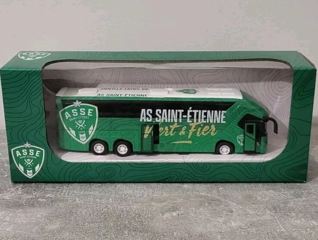 Bus Miniature ASSE AS Saint Etienne Replique À L'échelle Du