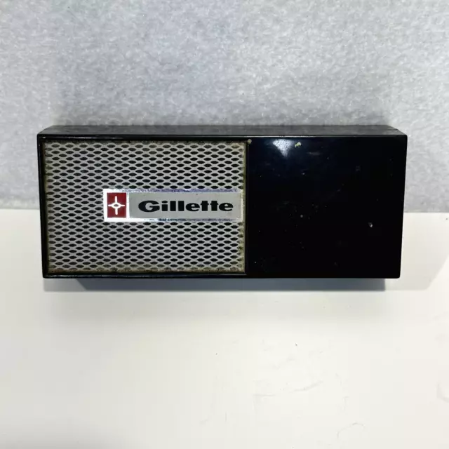 Vintage Gillette TECHMATIC Adjustable Razor w Box Antique Shaving Straight