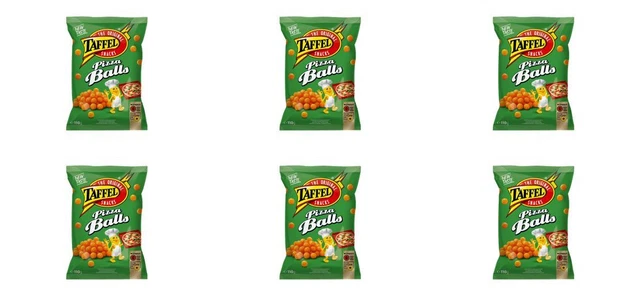 6 x PALLINE PIZZA TAFFEL mais, 3,9 oz. (110 g.)