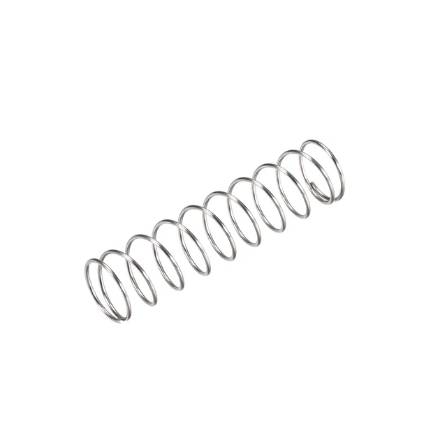 Molla a Compressione,Acciaio Inox 304,15mm OD,60mm Libera Lunghezza,35N 5pz