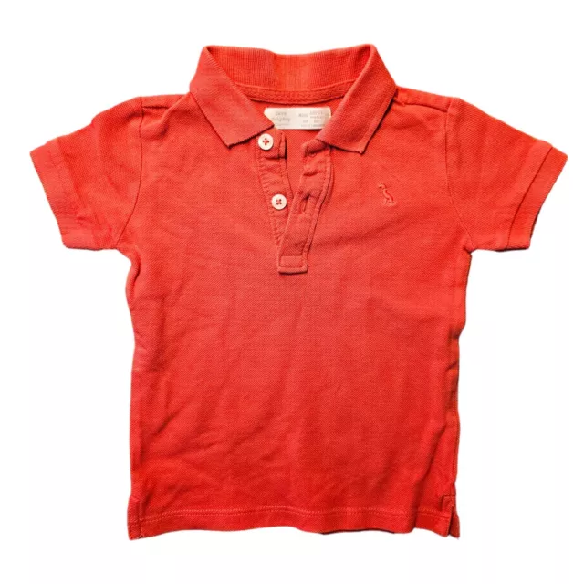 Polo shirt chic bambini Zara taglia 18-24M 92 colori salmone