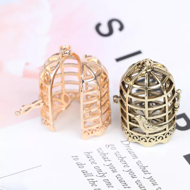 1:12 Scale Dollhouse miniature furniture metal bird cage for dollhouse decor Sb