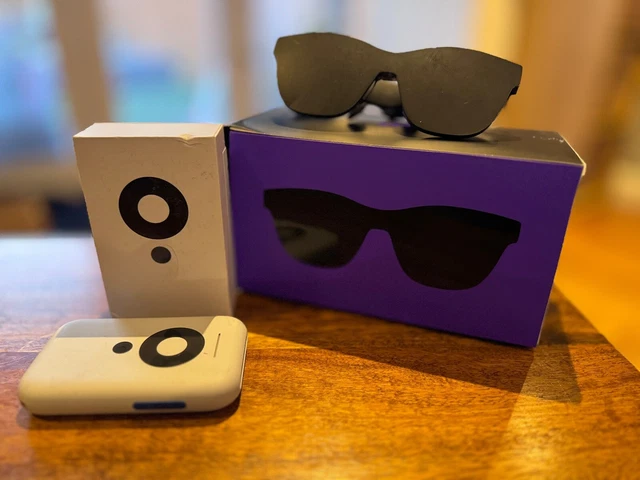 NReal / XReal Air AR Smart Glasses w/ XReal Beam, & Extras Also Boxed