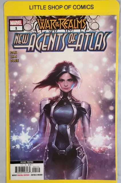 War of the Realms New Agents of Atlas #1 2nd Print 2019 1st App Luna Snow VF