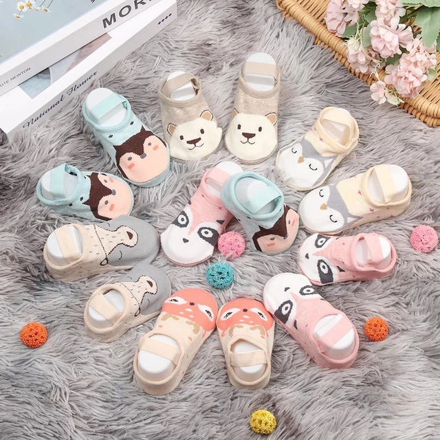Caldo Calzini di cotone Scarpe per bambini Baby Socks Primi camminatori Stivali