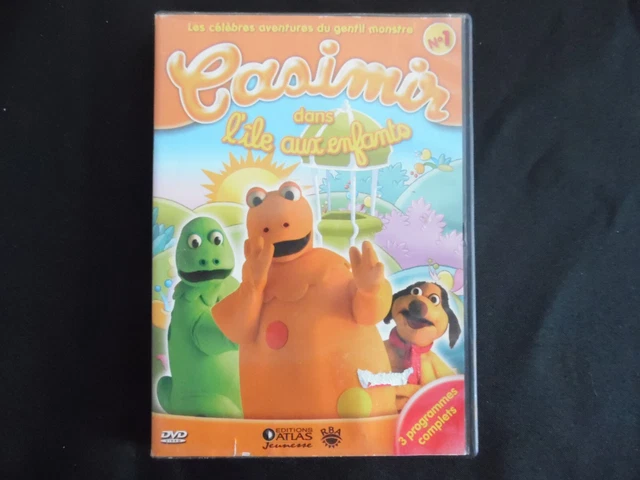DVD Casimir L'île aux enfants N° 12 . 3 PROGRAMMES NEUF SOUS BLISTER