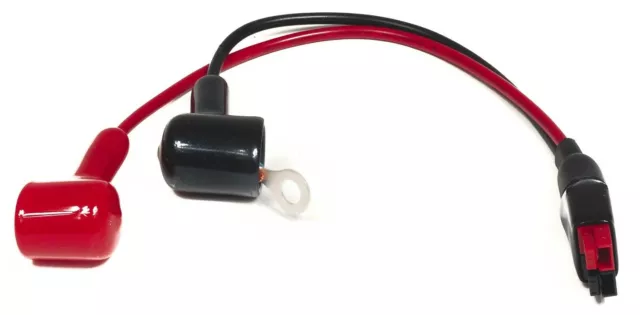 GOLF BATTERY LEAD 250mm LONG RED & BLACK ANDERSON TORBERRY CONNECTOR UK MADE