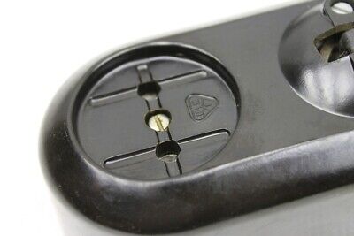 Old Socket Bakelite Exposed With Switch Toggle Switch Combination Art Deco 3