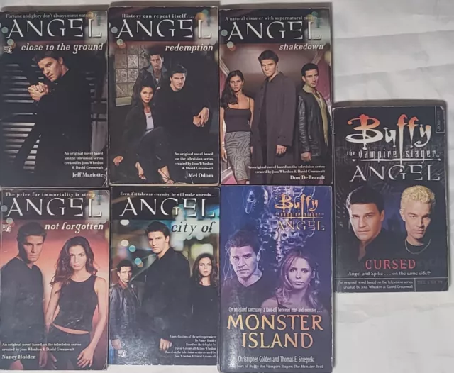 7 x Books Angel (Buffy the Vampire Slayer) Bundle / Job Lot  - SEE PHOTOS - 2