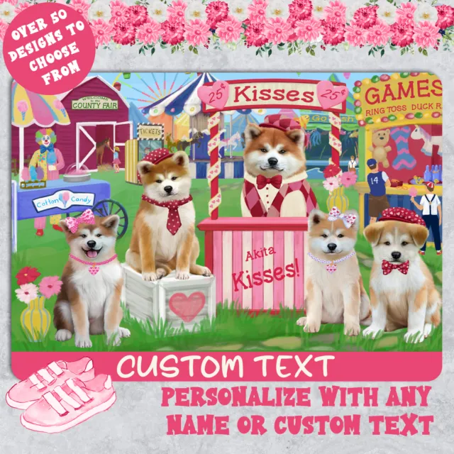 Akita Dogs Area Rug and Runner Personalized Indoor Many Designs NWT NEW