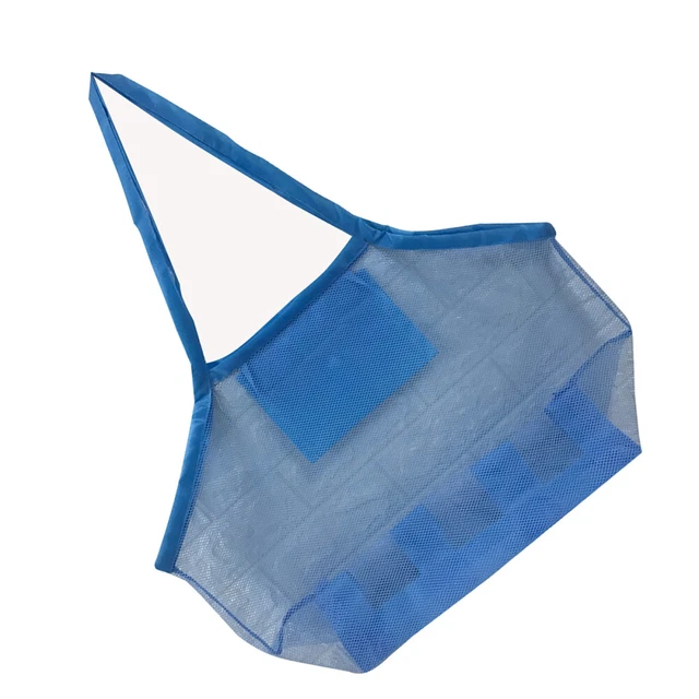 1 pz borsa da spiaggia rete tote da spiaggia borse portatili per bambini