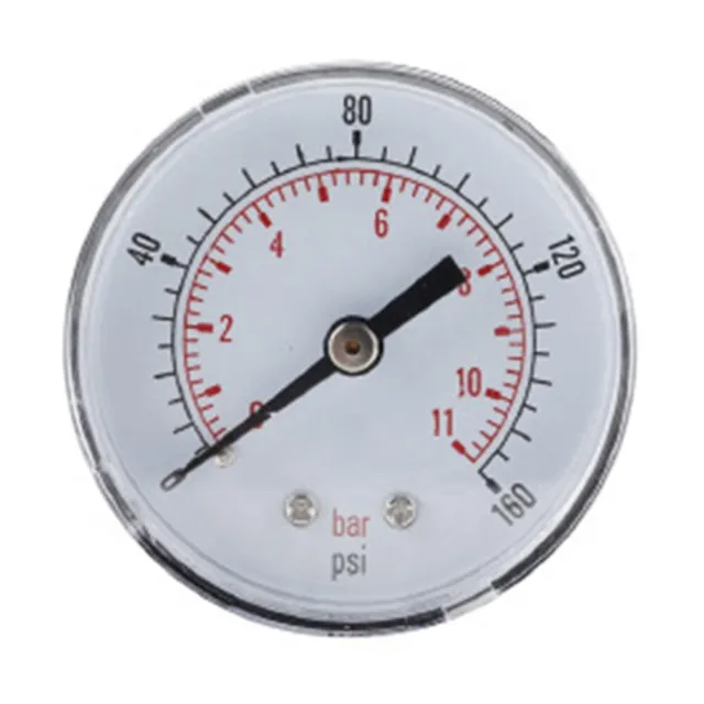 High Accuracy 50mm Pressure Gauge for Water Plant and Garden Pump Applications